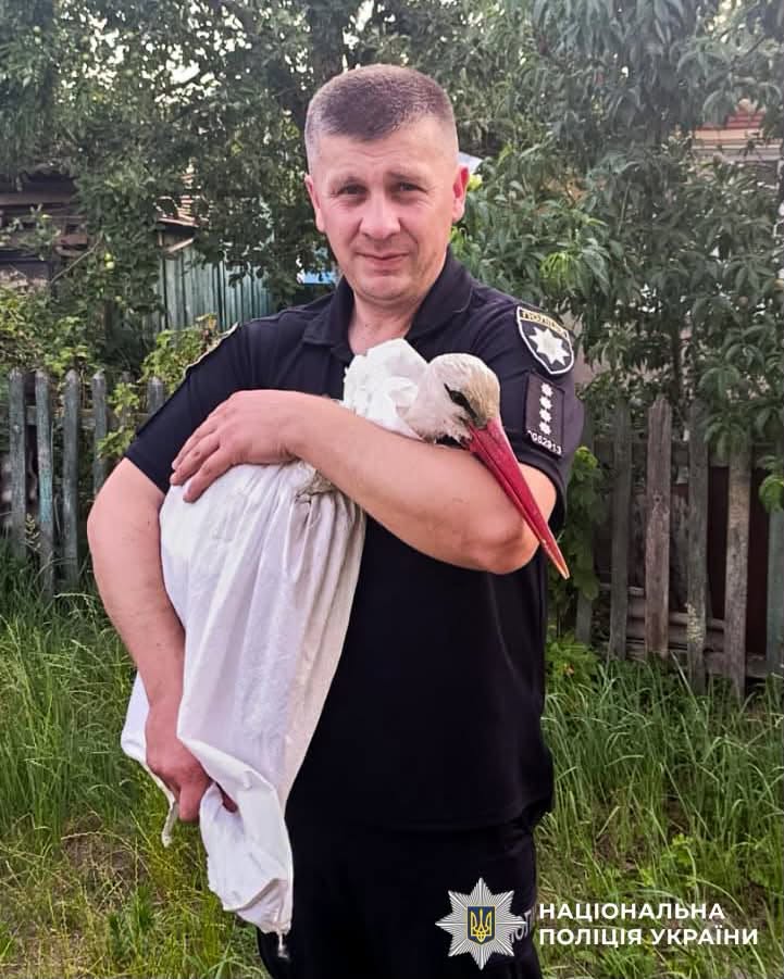 1 Поліцейський із Рівненщини кинув усе та помчав у іншу область заради порятунку пораненого пацієнта