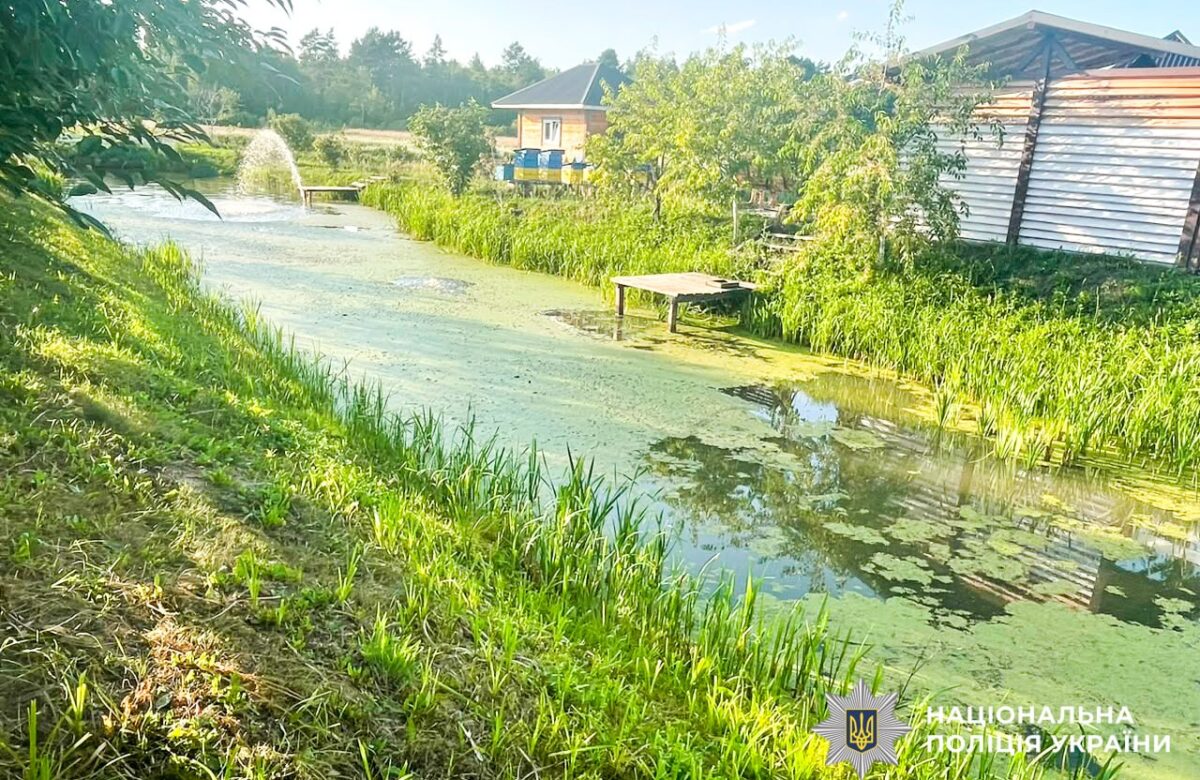 На Сарненщині у штучній водоймі утопився дворічний хлопчик