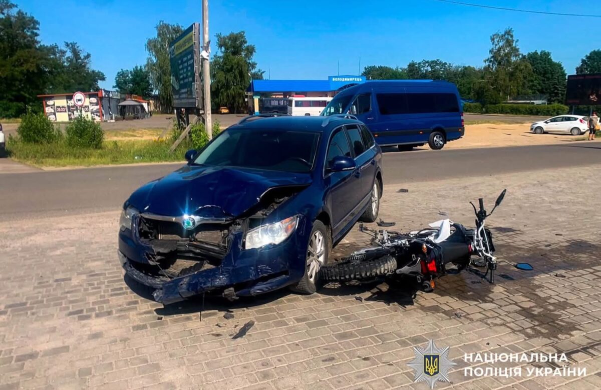 На Рівненщині після дев’яти днів боротьби за життя помер 19-річний мотоцикліст