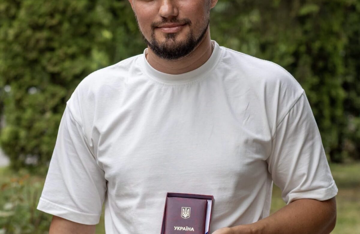 Військового з Рівненщини Юрія Гунька нагородили орденом Данила Галицького