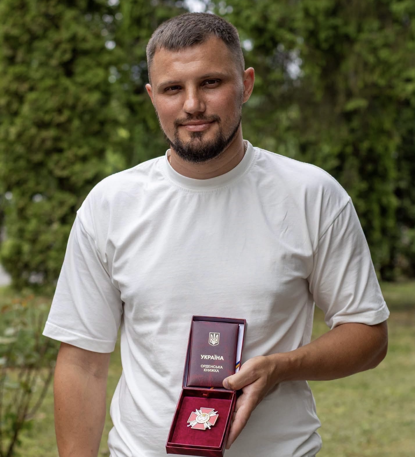 Військового з Рівненщини Юрія Гунька нагородили орденом Данила Галицького 0000