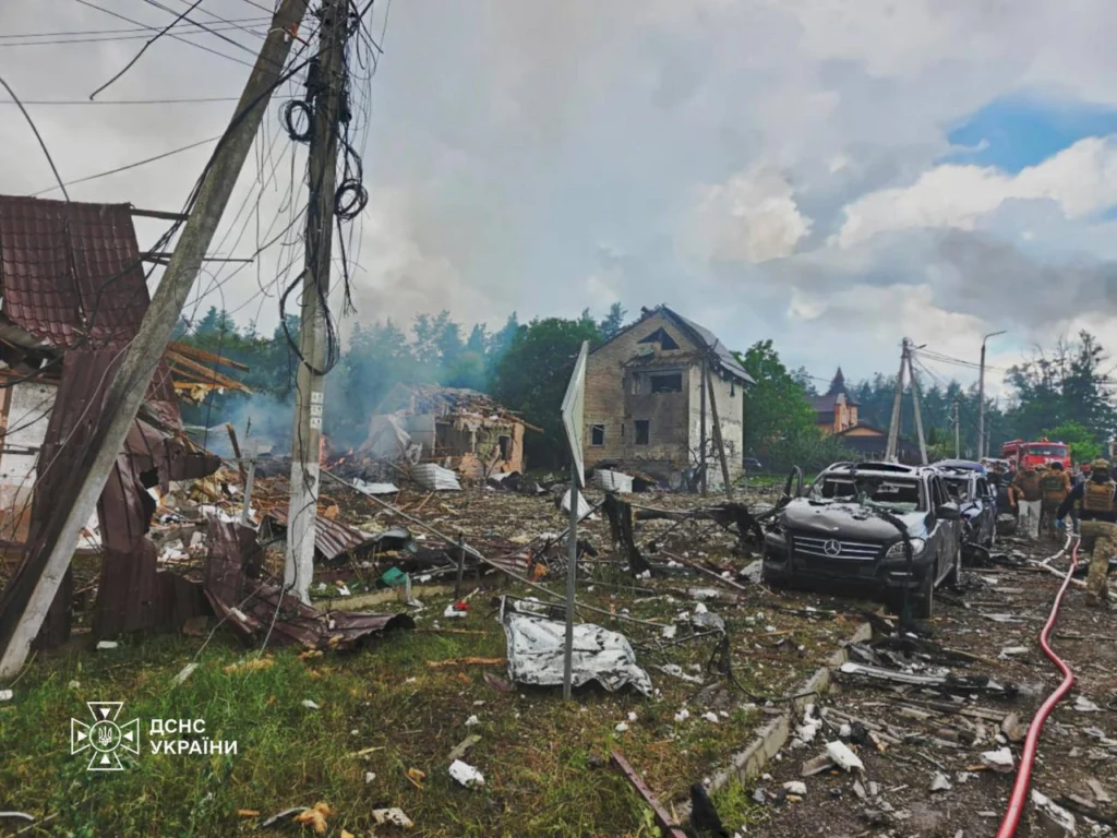 1 Росія атакувала Київщину: повідомляють про удар по військовому полігону