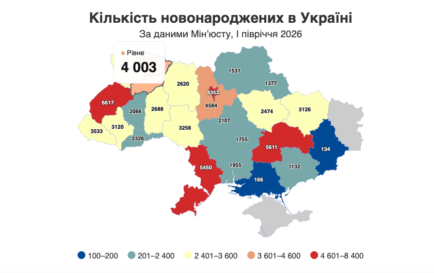 1 Народжуваність падає, смертність росте: яка ситуація на Рівненщині