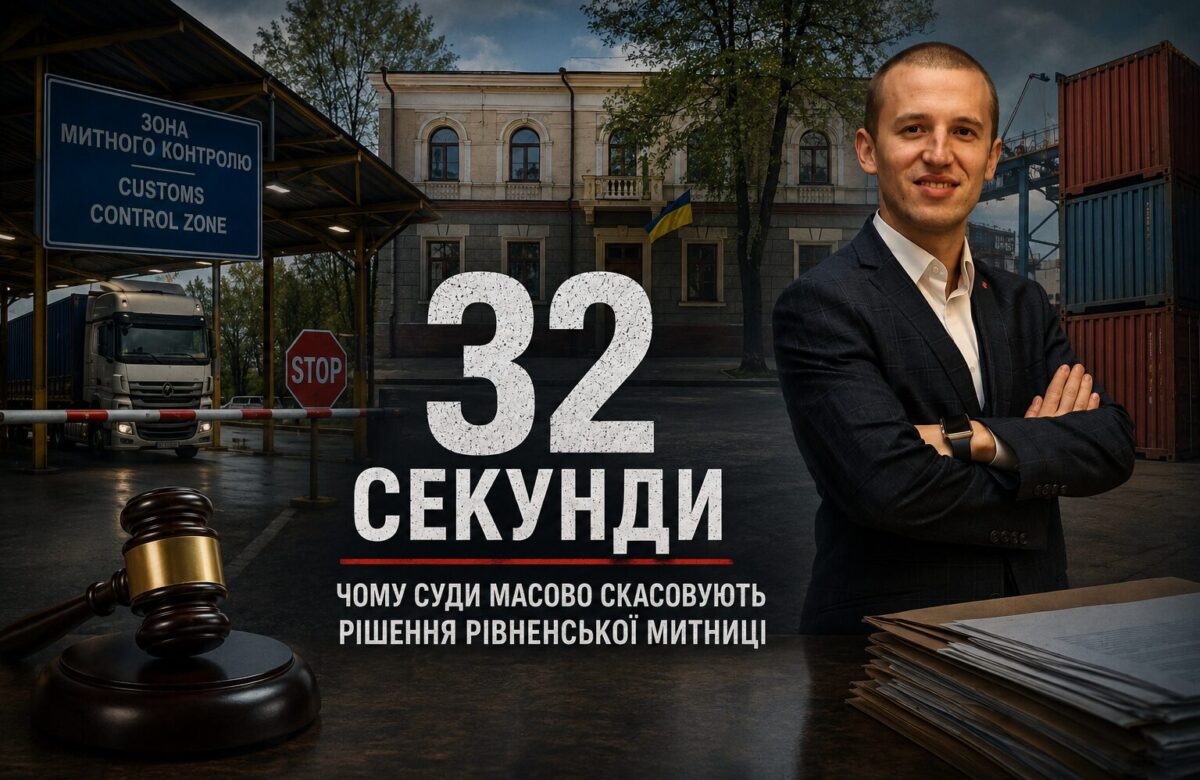 32 секунди на відповідь: Чому суди масово скасовують рішення Рівненської митниці