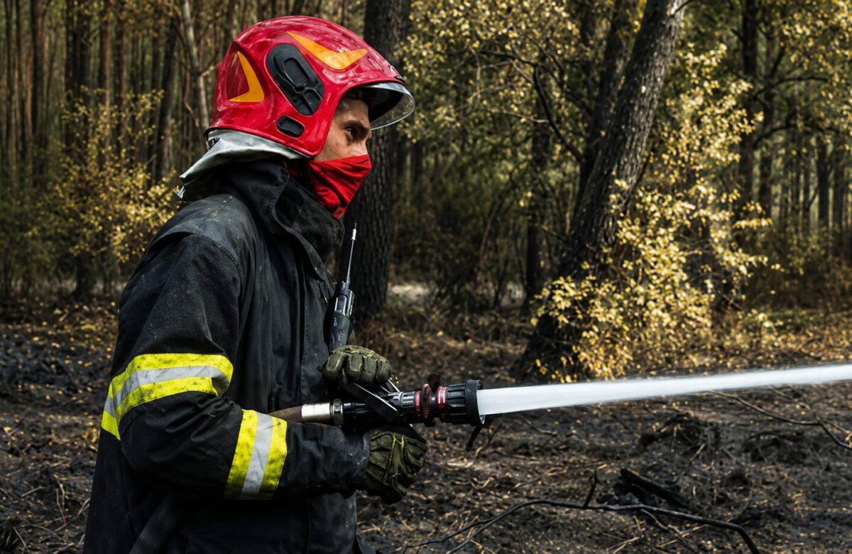 Четверо рятувальників з Рівненщини допомагають гасити масштабні лісові пожежі у Франції (ВІДЕО)