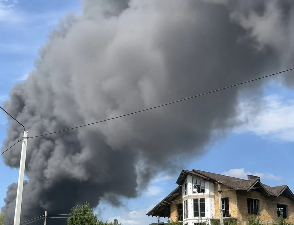 На Дубенщині горить завод із виробництва пінопласту (ОНОВЛЮЄТЬСЯ)