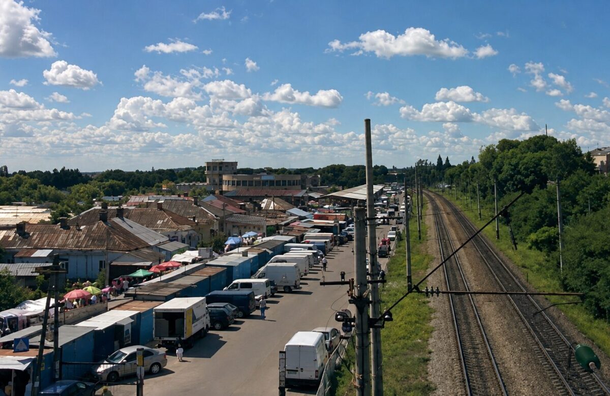 Процес запущений: міська рада звернулася до Укрзалізниці щодо огородження колій біля ринку Дикого