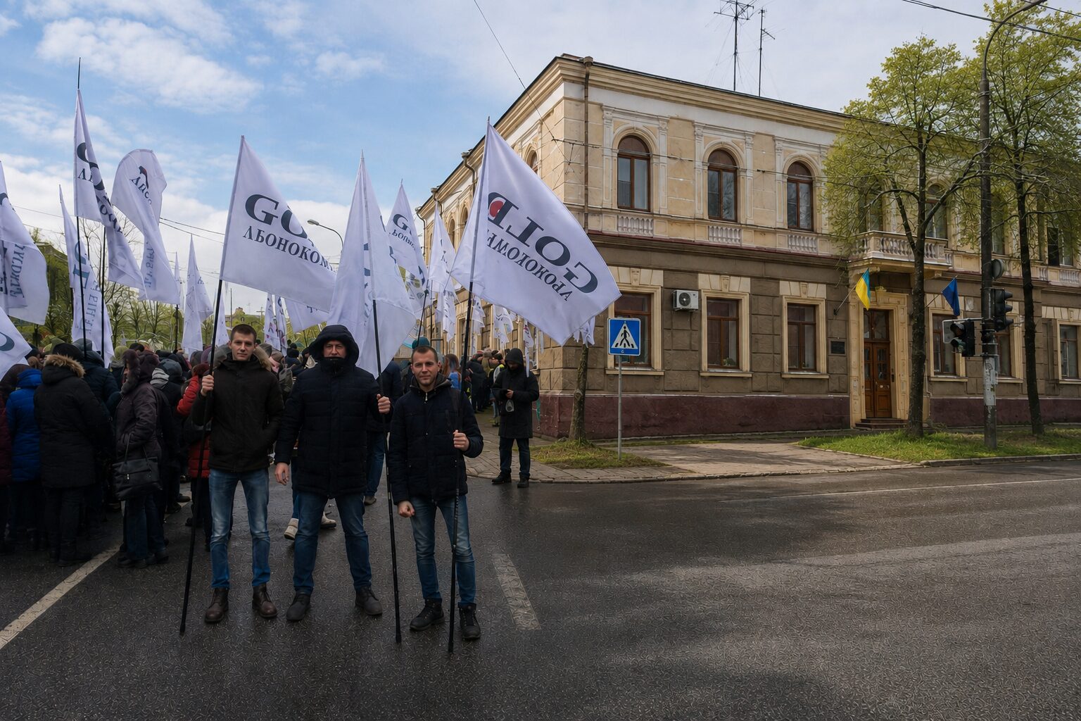 Рівненський льонокомбінат виходить на протест під митницею: керівника звинувачують у свавіллі та корупції 0000