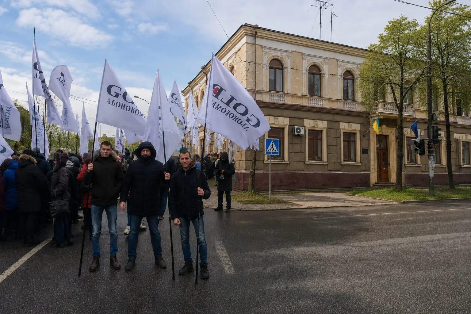 Рівненський льонокомбінат виходить на протест під митницею: керівника звинувачують у свавіллі та корупції 0000