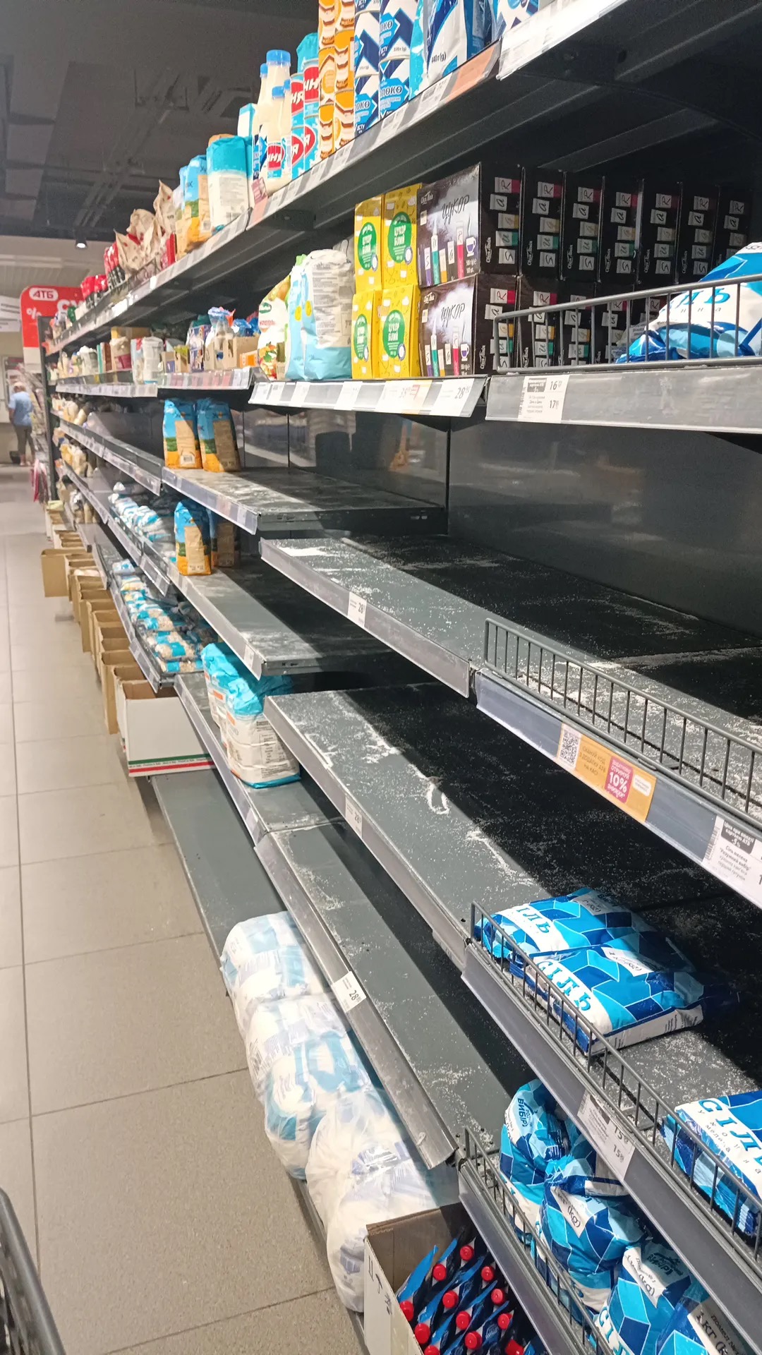 На полицях супермаркетів Рівного все менше продуктів: компанії пояснили причини 0000