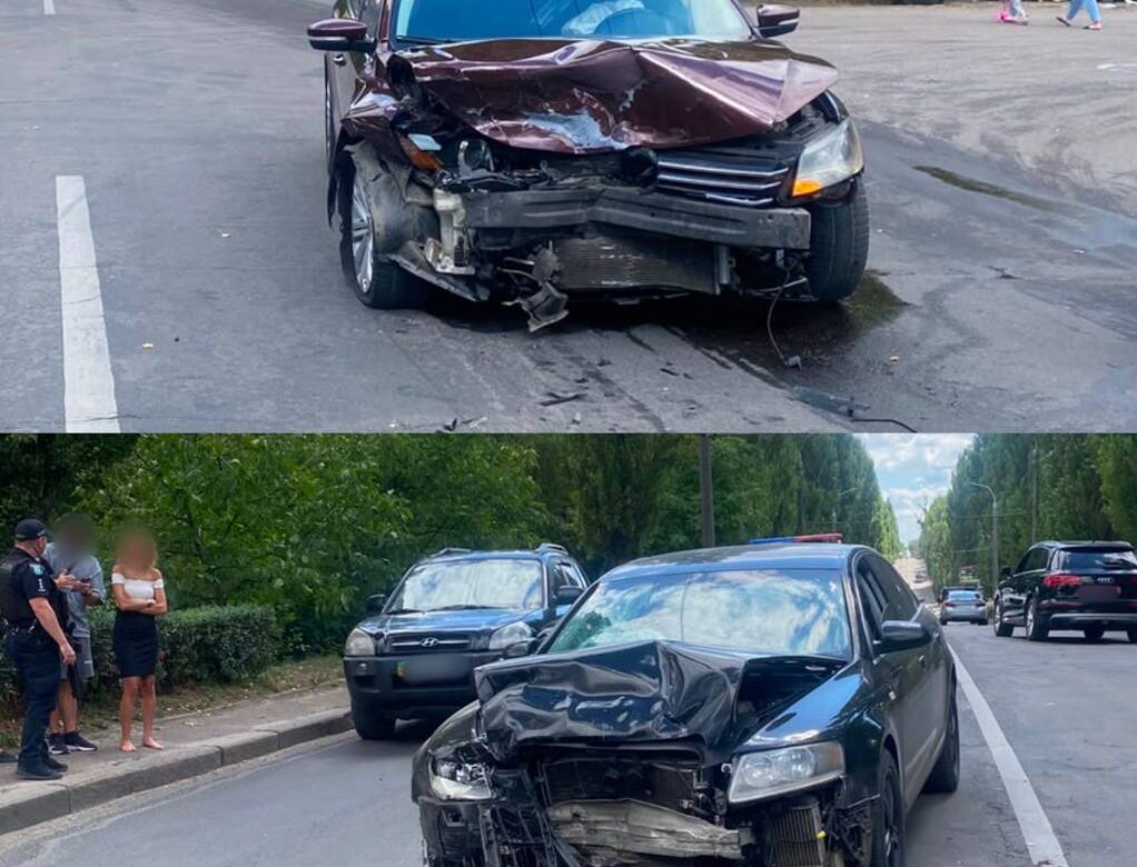 Скандальна блогерка з Рівного потрапила у ДТП на Соборній — цього разу обійшлася без адмінпротоколу
