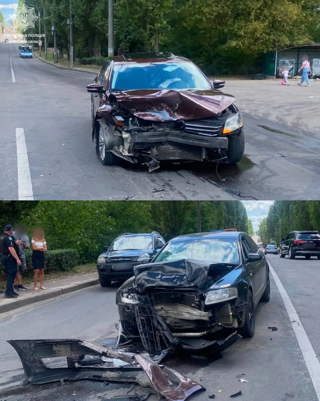 Скандальна блогерка з Рівного потрапила у ДТП на Соборній — цього разу обійшлася без адмінпротоколу 0000