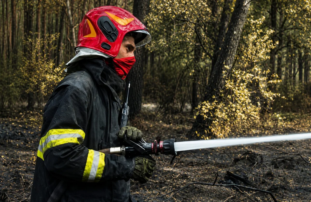 Четверо рятувальників з Рівненщини допомагають гасити масштабні лісові пожежі у Франції (ВІДЕО)