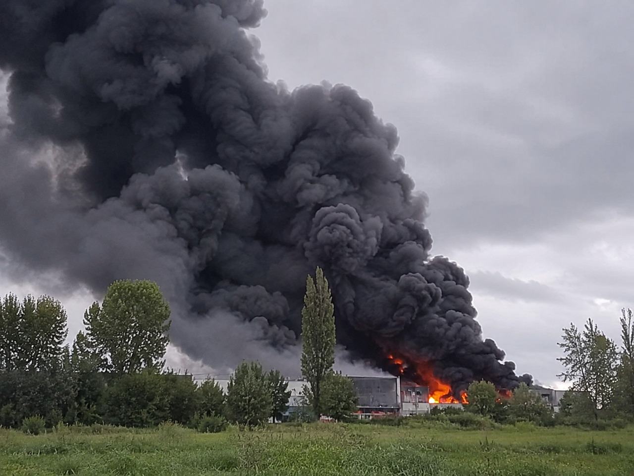 Масштабна пожежа на Рівненщині: що показують датчики якості повітря 0000
