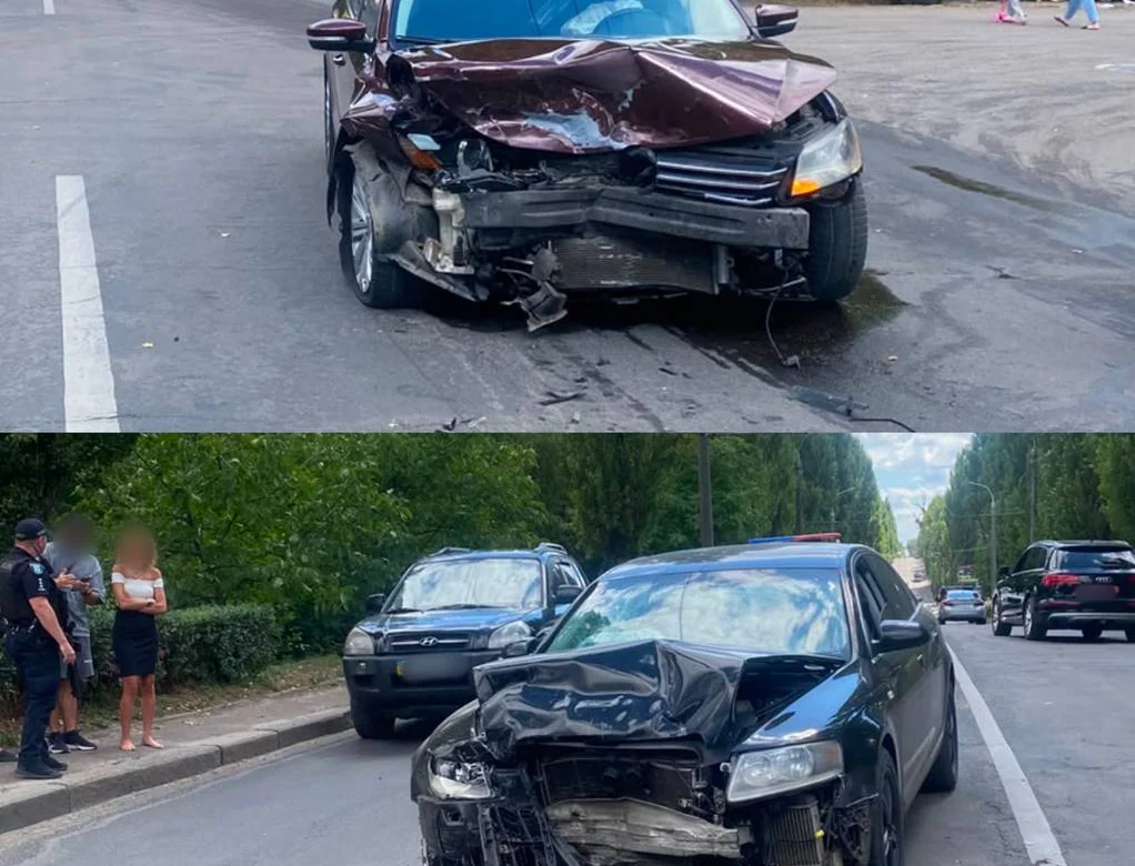 Скандальна блогерка з Рівного потрапила у ДТП на Соборній — цього разу обійшлася без адмінпротоколу