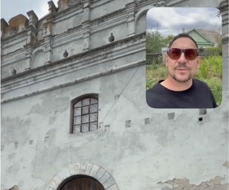 Острозький замок відвідав лідер гурту «Друга Ріка» Валерій Харчишин