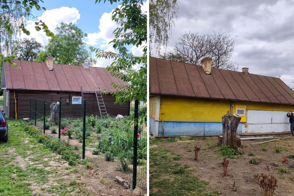 1 Сім’я захисника переїхала зі столиці до села на Млинівщині та показала перевтілення старої хати