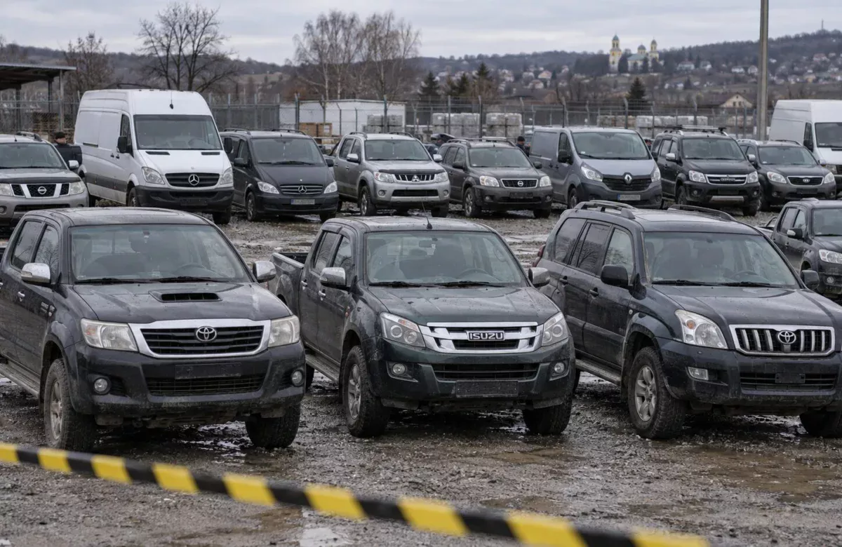 На Рівненщині арештували 16 автомобілів псевдоволонтерів