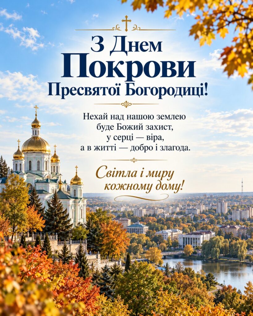 1 Покрова та День захисників і захисниць України: як привітати рідних і близьких